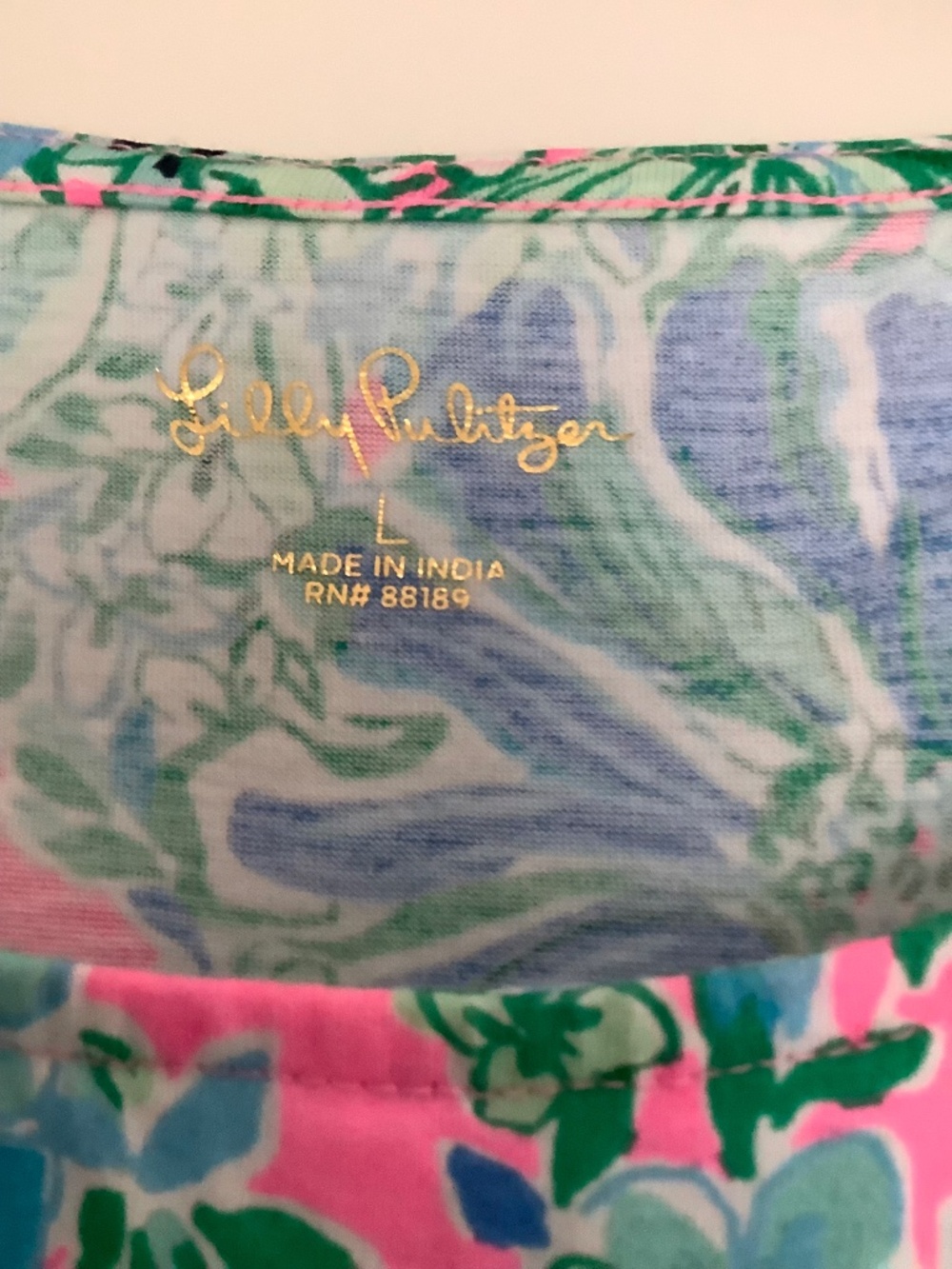 Lilly Pulitzer Dress Large with pockets - Picture 3 of 3
